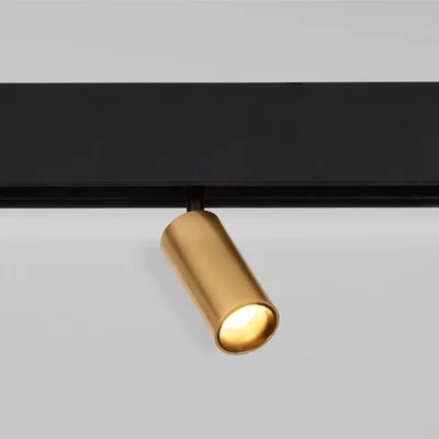 Slim Magnetic Умный трековый светильник 5W 2700-6500K Dim Cantors (латунь) 85071/01