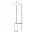 Slim Magnetic Умный трековый светильник 7W 2700-6500K Dim Amend (чёрный) 85072/01