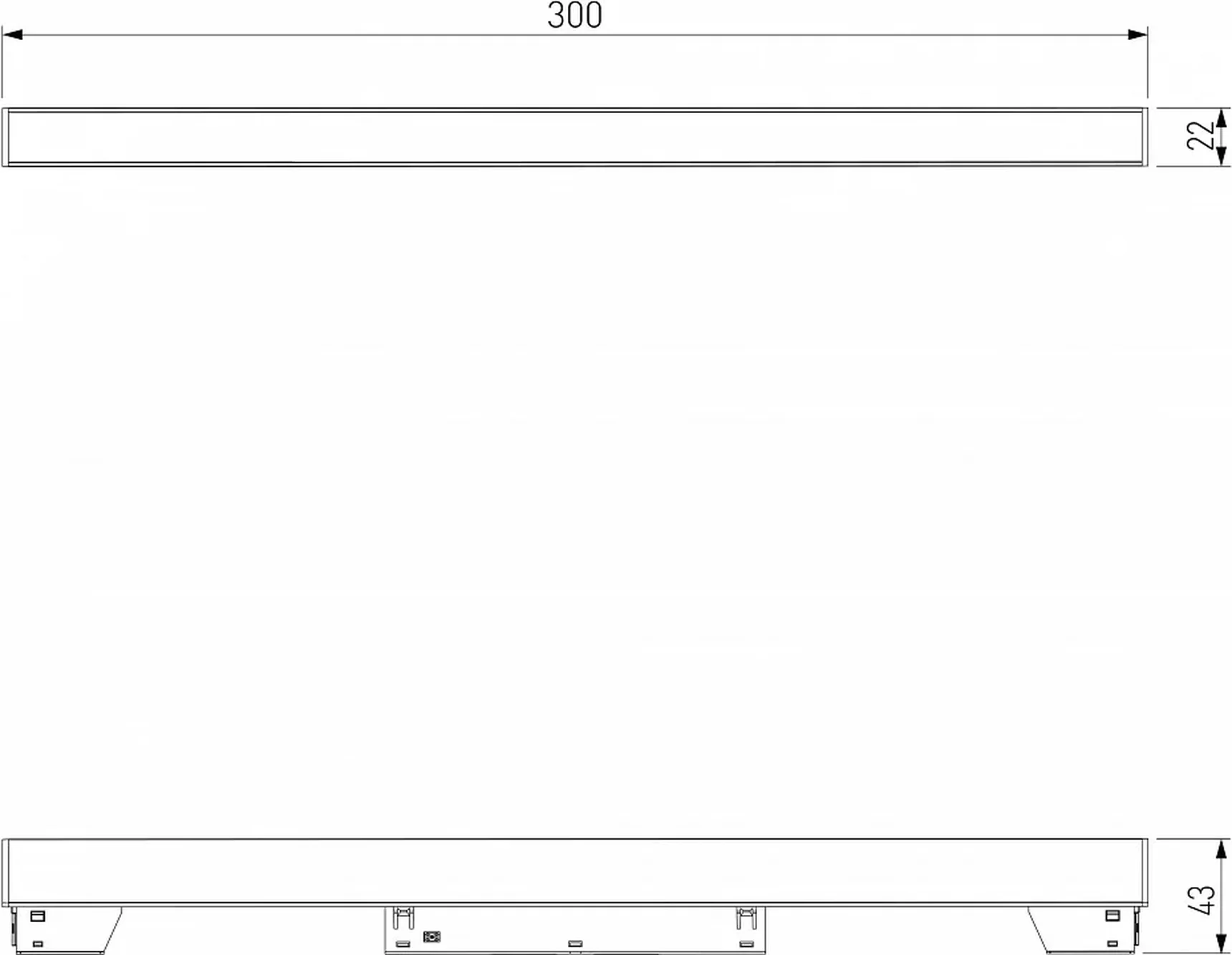 Slim Magnetic Умный трековый светильник 10W 2700-6500K Dim L01 (чёрный) 85076/01