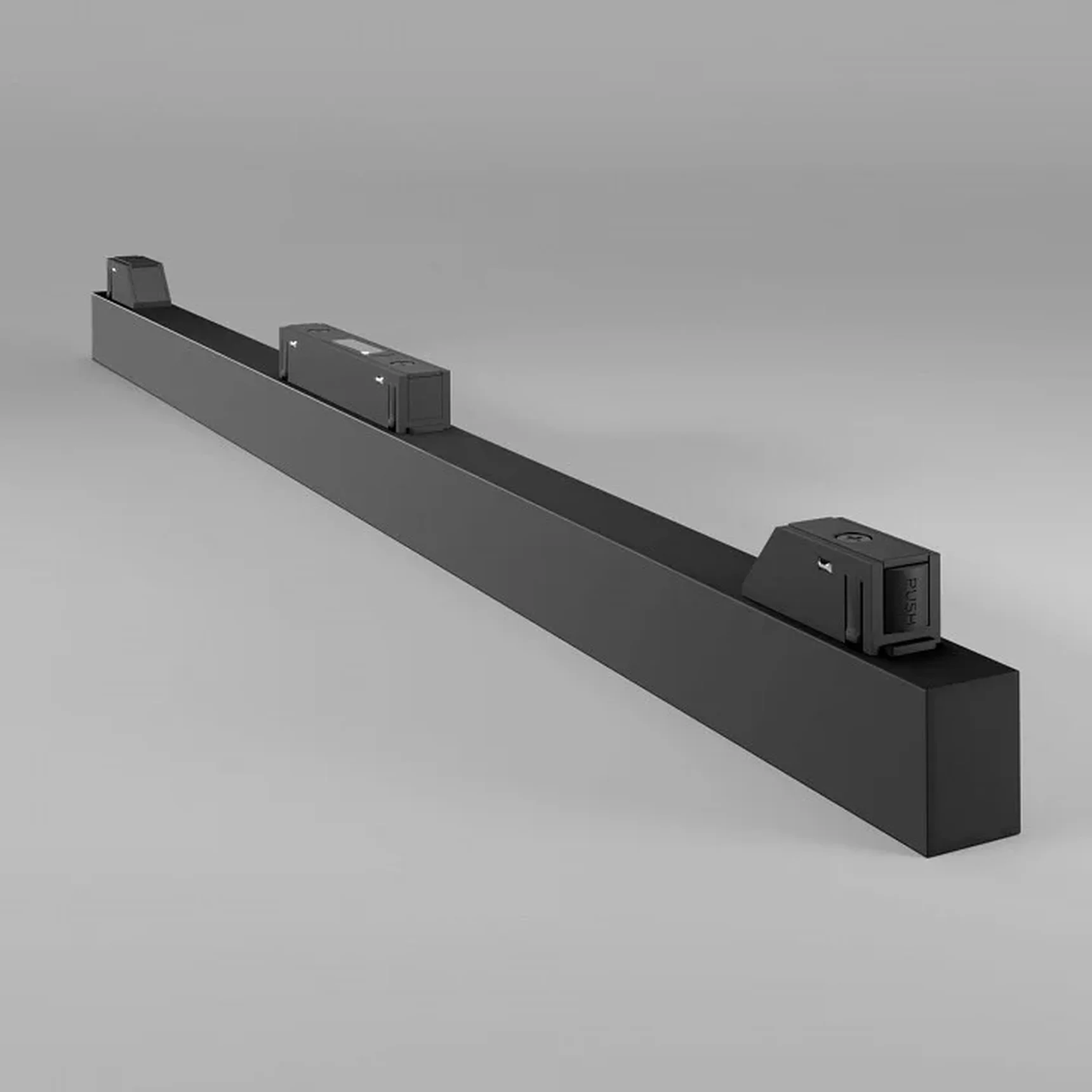 Slim Magnetic Умный трековый светильник 20W 2700-6500K Dim L02 (чёрный) 85077/01