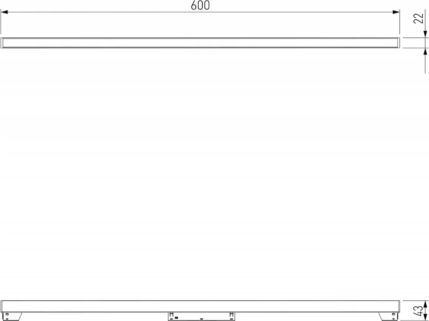 Slim Magnetic Умный трековый светильник 30W 2700-6500K Dim L03 (чёрный) 85080/01