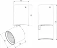 Светильник потолочный светодиодный 25042/LED 10W 4000K белый 25042/LED