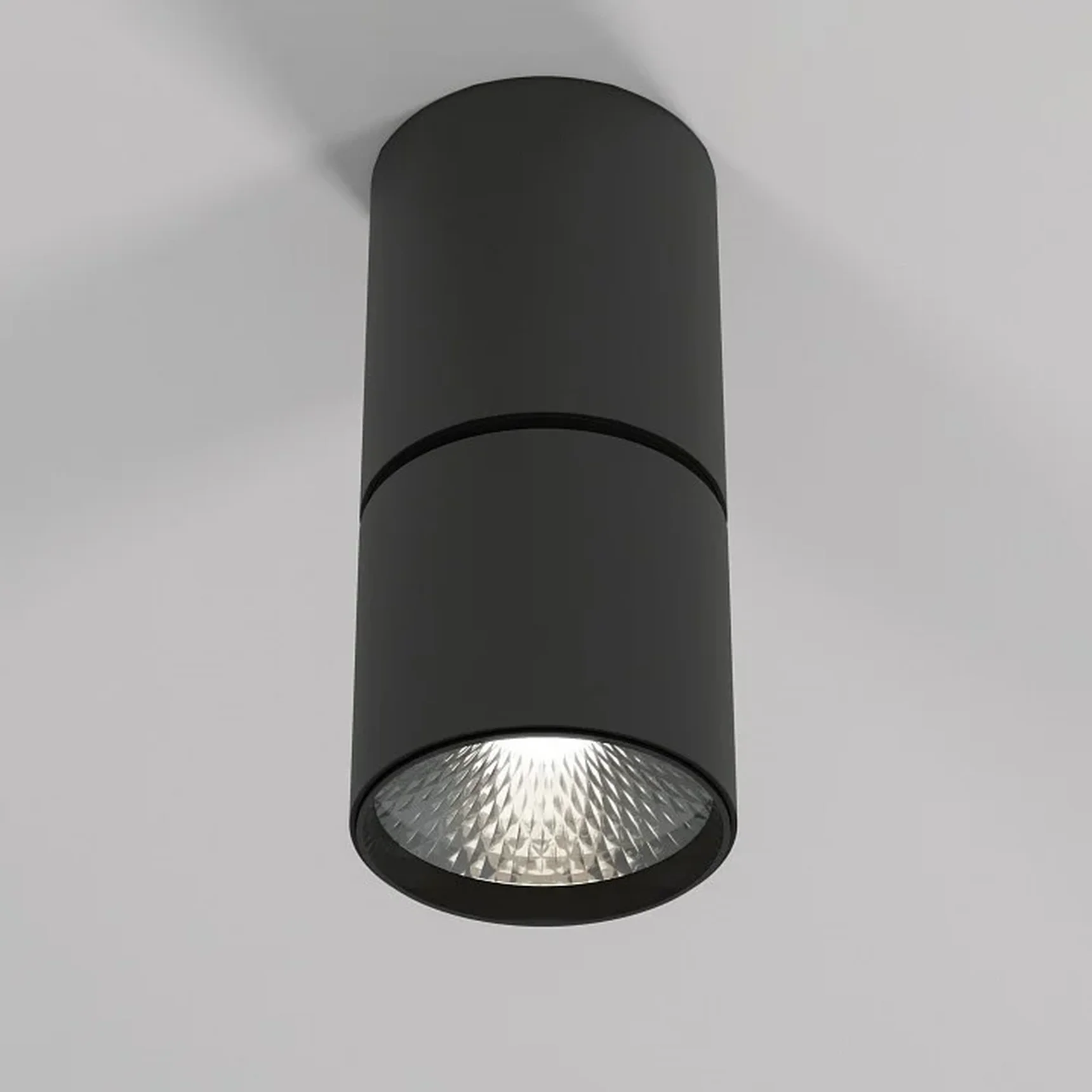 Светильник потолочный светодиодный 25042/LED 10W 4000K чёрный 25042/LED