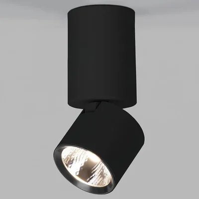 Светильник потолочный светодиодный 25042/LED 10W 4000K чёрный 25042/LED