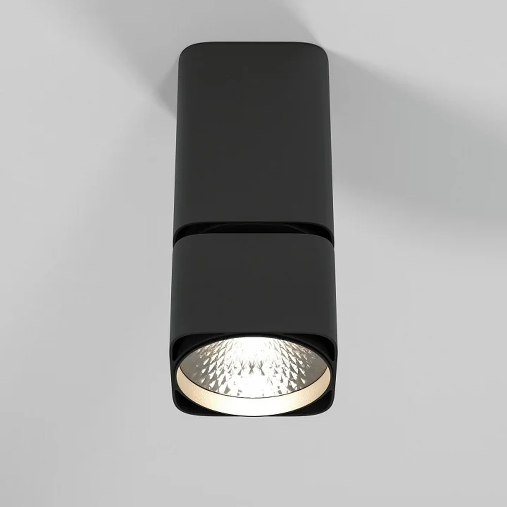 Светильник потолочный светодиодный 25043/LED 10W 4000K чёрный 25043/LED