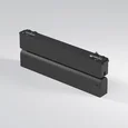 Flat Magnetic Трековый светильник 12W 4000K Insight (чёрный) 85091/01