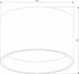 Banti 13W 3000K черный (25123/LED) / Светильник потолочный светодиодный 25123/LED