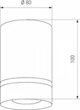 Накладной светильник Elektrostandard Topper a063933