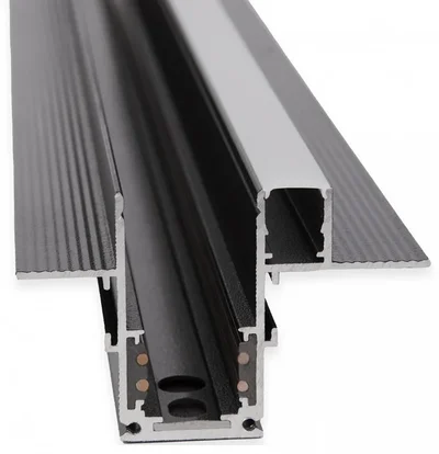 Slim Magnetic Шинопровод встраиваемый с местом под светодиодную ленту
