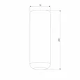 Светильник накладной светодиодный Onde 10W 4000K чёрный 25045/LED