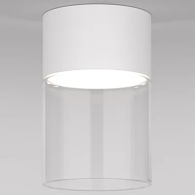 Светильник потолочный светодиодный 10W 4000К белый/прозрачный 25047/LED