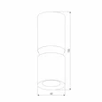 Светильник потолочный светодиодный Kayo 12W 4000К белый/чёрный 25048/LED