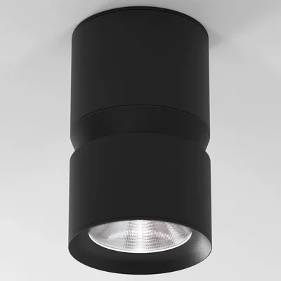 Светильник потолочный светодиодный Kayo 25049/LED 12W 4000К чёрный 25049/LED