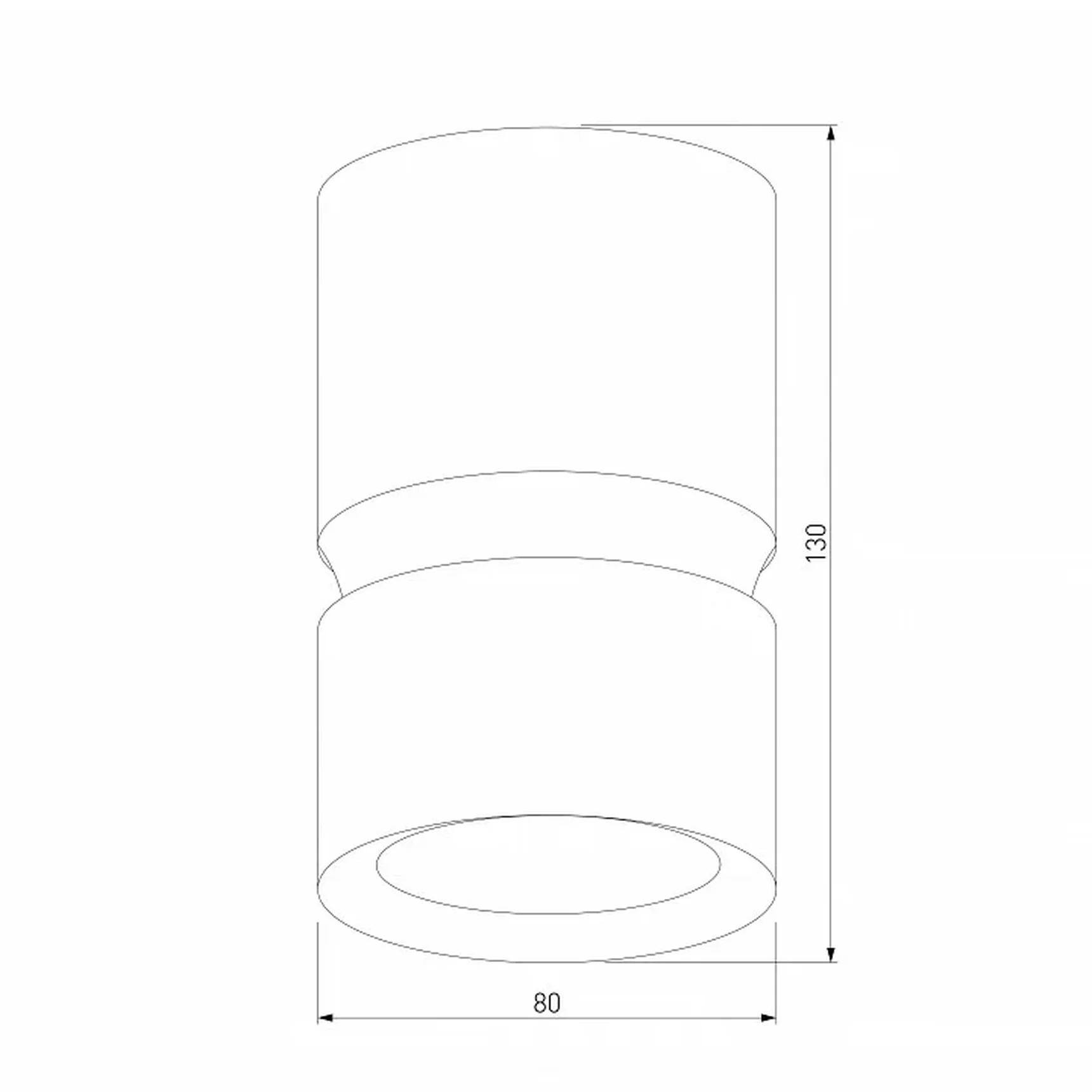 Светильник потолочный светодиодный Kayo 12W 4000К белый/чёрный 25049/LED
