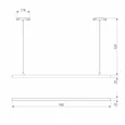 Slim Magnetic Трековый светильник 30W 4000K Milo (чёрный) 85105/01