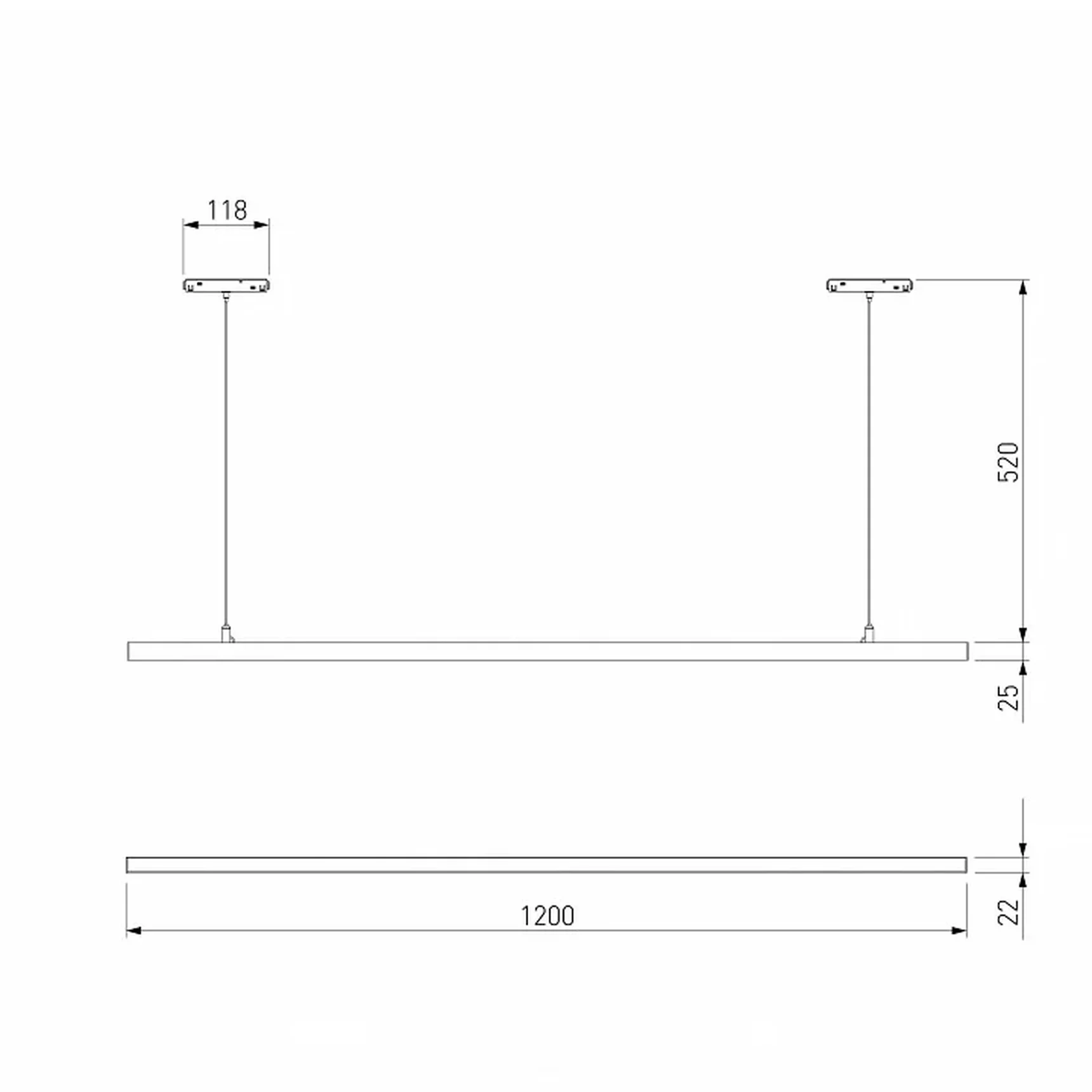 Slim Magnetic Трековый светильник 40W 4000K Milo (чёрный) 85106/01