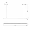 Slim Magnetic Трековый светильник 36W 4000K Vilo (чёрный) 85107/01