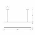 Slim Magnetic Трековый светильник 48W 4000K Vilo (чёрный) 85108/01