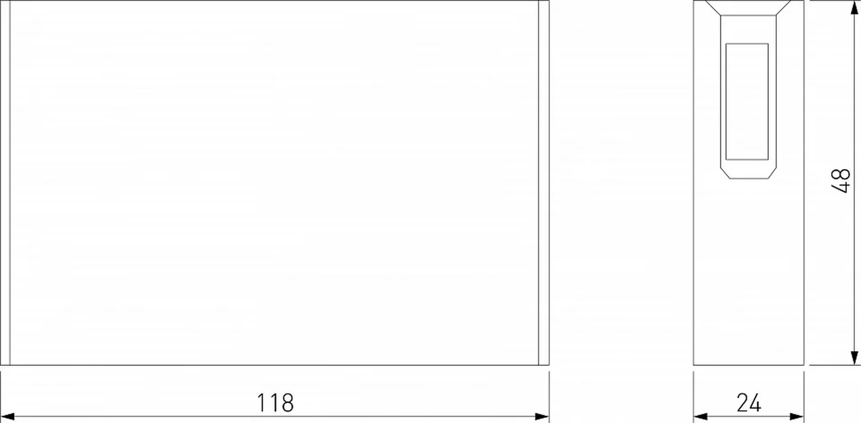 Esthetic Magnetic Трековый светильник 6W 3000K (чёрный) 85120/01