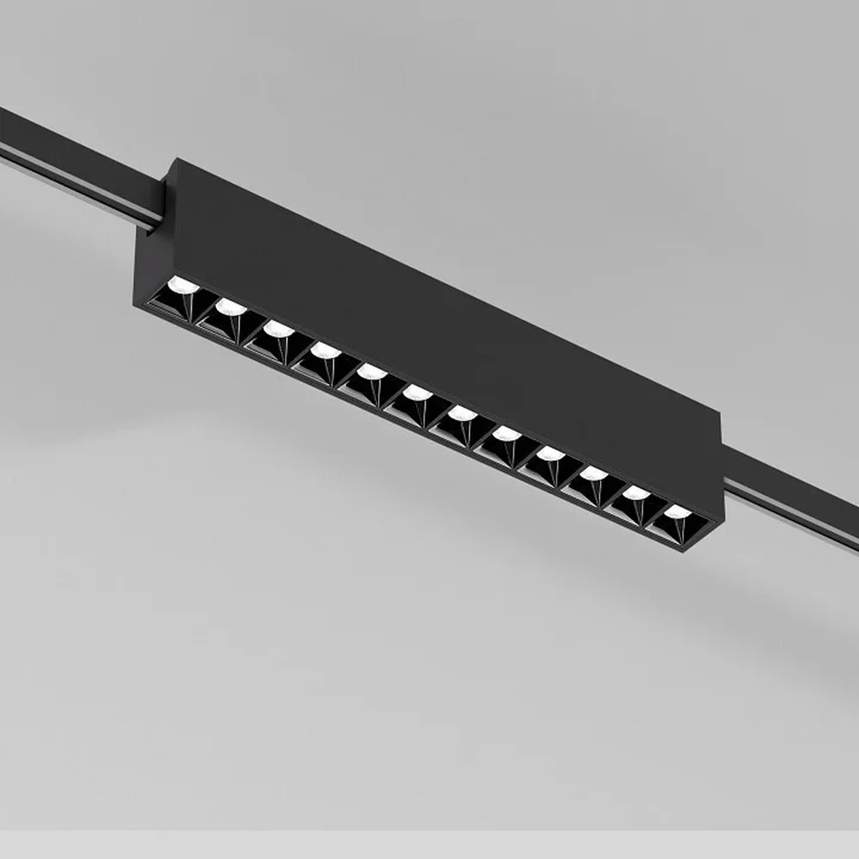 Esthetic Magnetic Трековый светильник 12W 3000K (чёрный) 85121/01