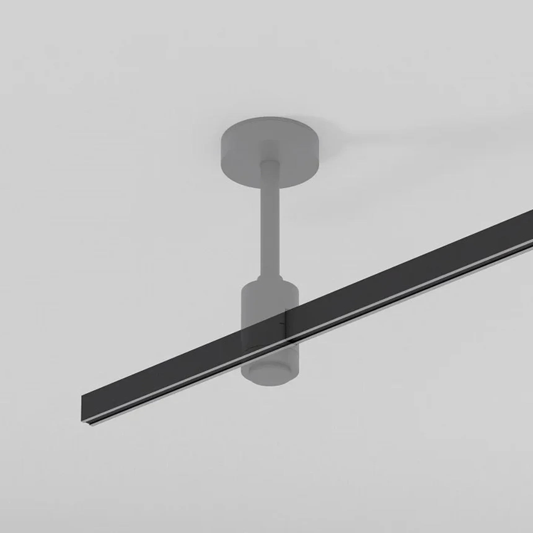 Esthetic Magnetic Шинопровод накладной (черный) (2 м) 85137/00