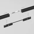Mini Magnetic Шинопровод накладной (черный) (2м) 85171/00 85171/00