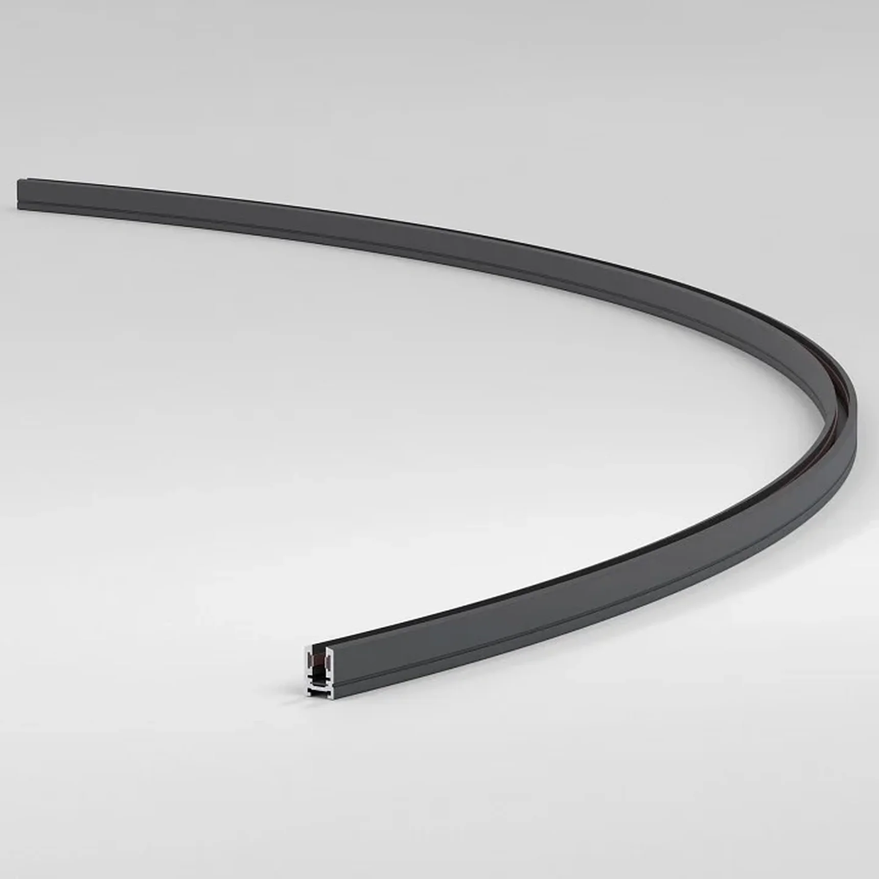 Mini Magnetic Шинопровод накладной (черный) ?900 мм 85182/00