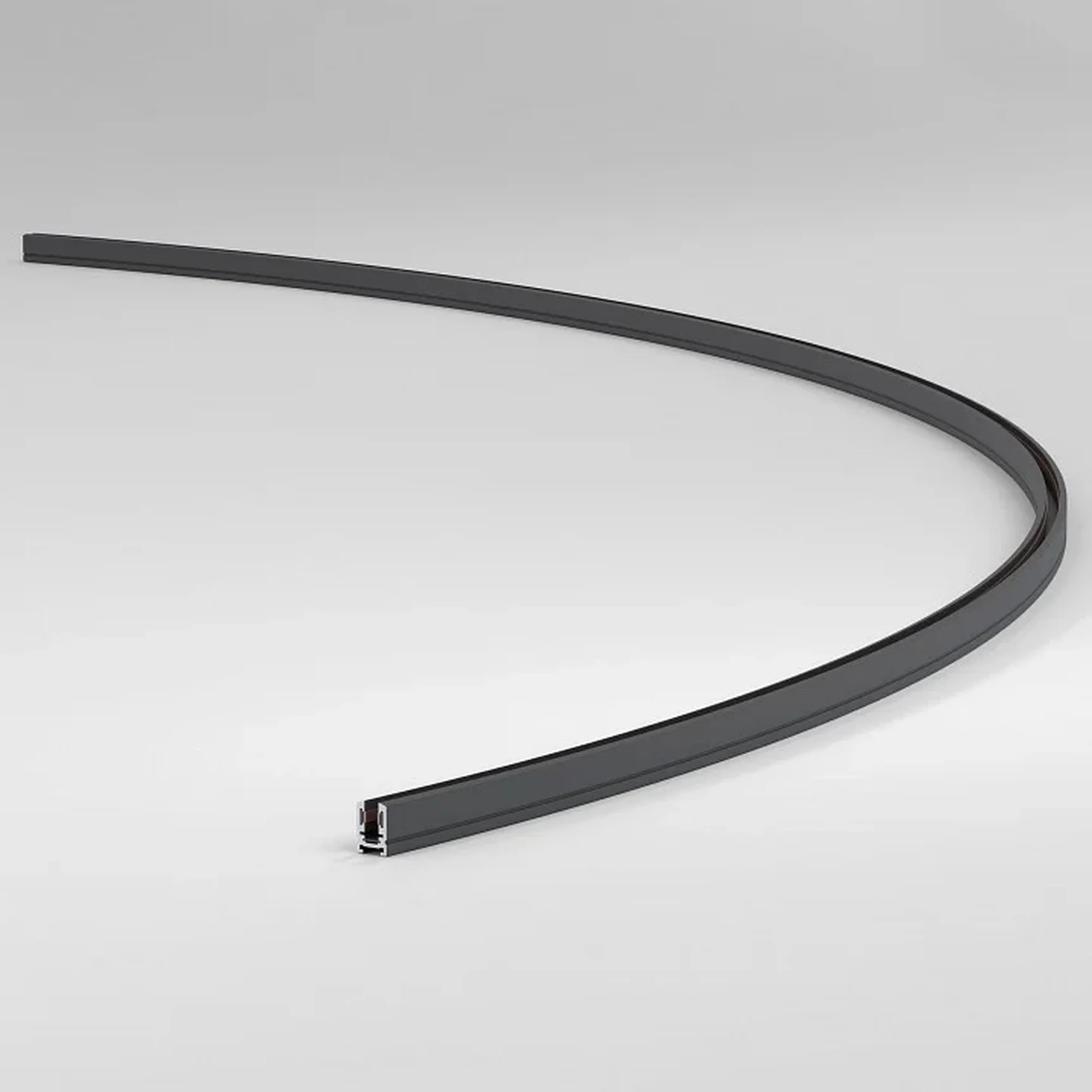 Mini Magnetic Шинопровод накладной (черный) ?1200 мм 85183/00