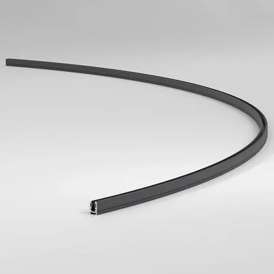 Mini Magnetic Шинопровод накладной (черный) ?1200 мм 85183/00