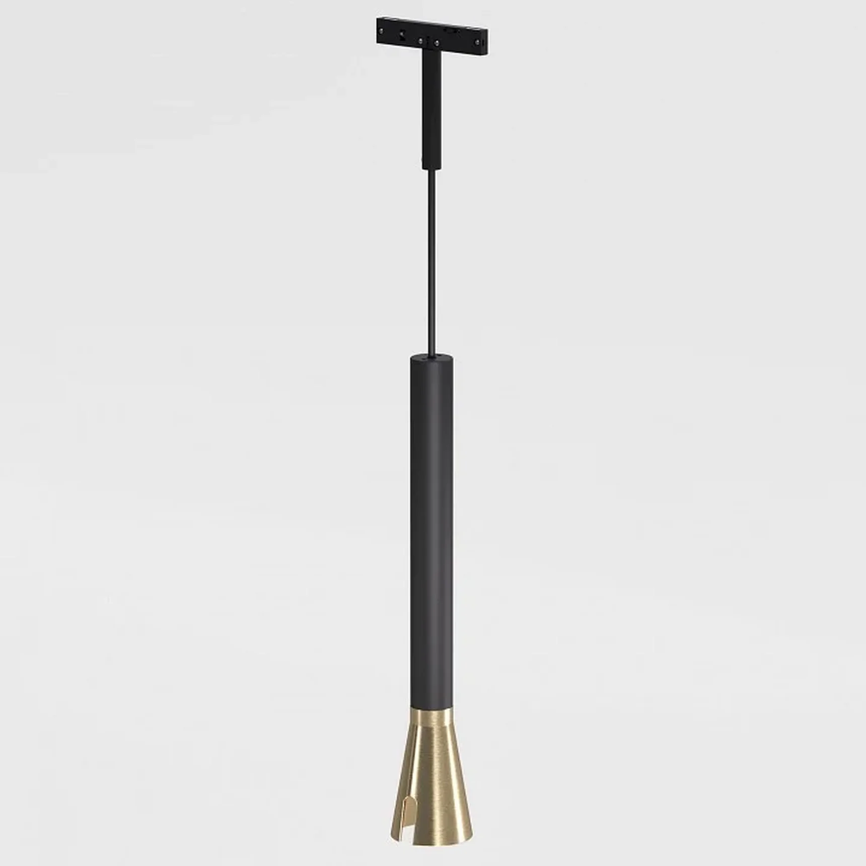 Mini Magnetic Трековый светильник 3W 3000K (черный/латунь) 85165/01