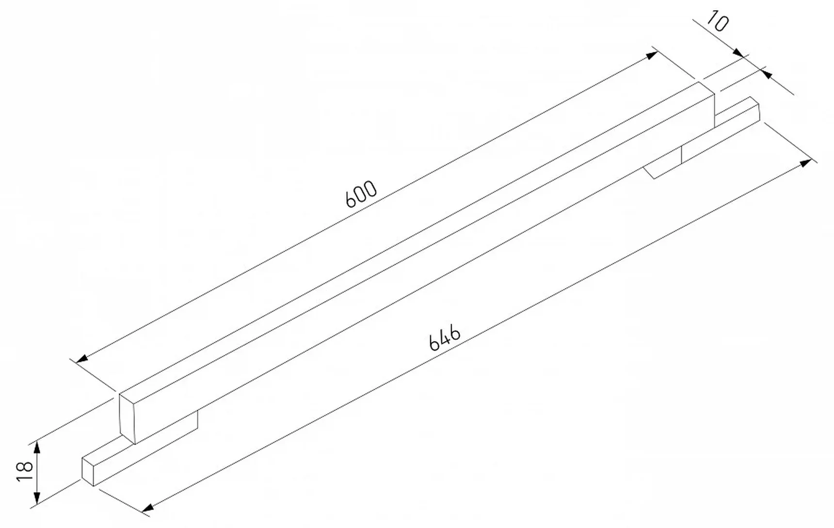 Mini Magnetic Трековый светильник 22W 3000K (черный) 85167/01