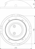 Светильник для парковки светодиодный Park серый 35167/S серый