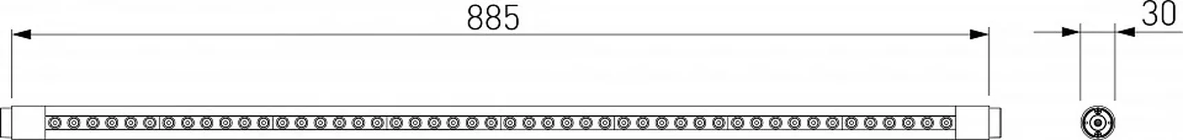 Module System Трековый светильник 18W 3000K (черный) 85173/01