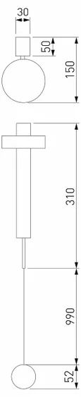 Настенный светодиодный светильник Orco LED диммируемый 40112/LED латунь
