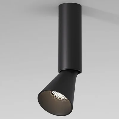 Светильник накладной светодиодный Piks 7W 4000К черный 25107/LED