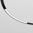 Slim Magnetic Трековый светильник для радиусного шинопровода 16W 4200K Planar чёрный ? 800мм 85180/01