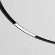 Slim Magnetic Трековый светильник для радиусного шинопровода 8W 4200K Planar чёрный ?1200мм 85181/01