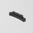 Slim Magnetic Трековый светильник для радиусного шинопровода 6W 4200K Intenso чёрный ? 800мм 85183/01