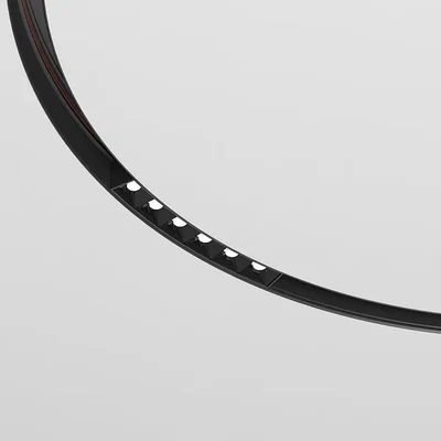 Slim Magnetic Трековый светильник для радиусного шинопровода 6W 4200K Intenso чёрный ? 800мм 85183/01