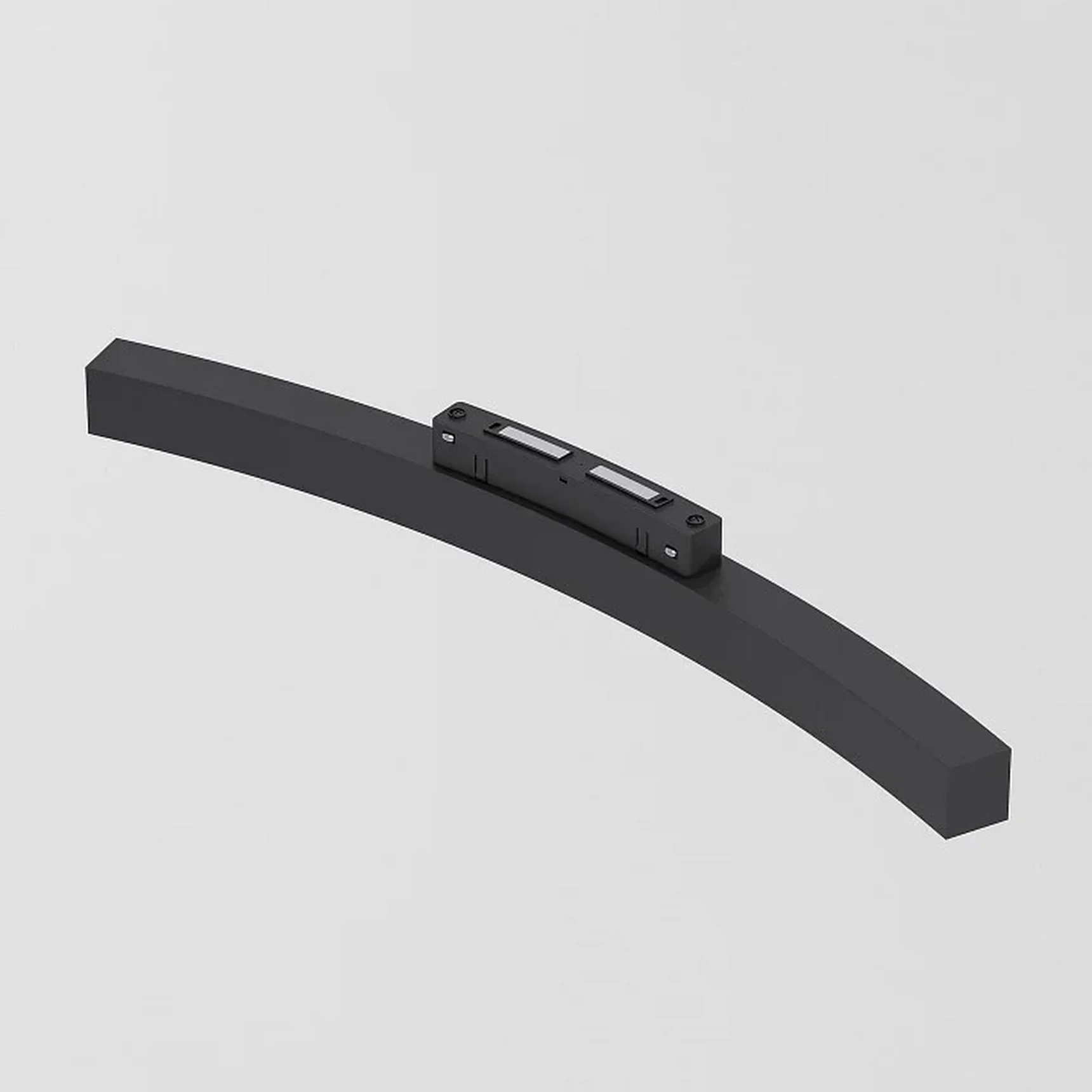 Slim Magnetic Трековый светильник для радиусного шинопровода 12W 4200K Intenso чёрный ? 1200мм 85186/01