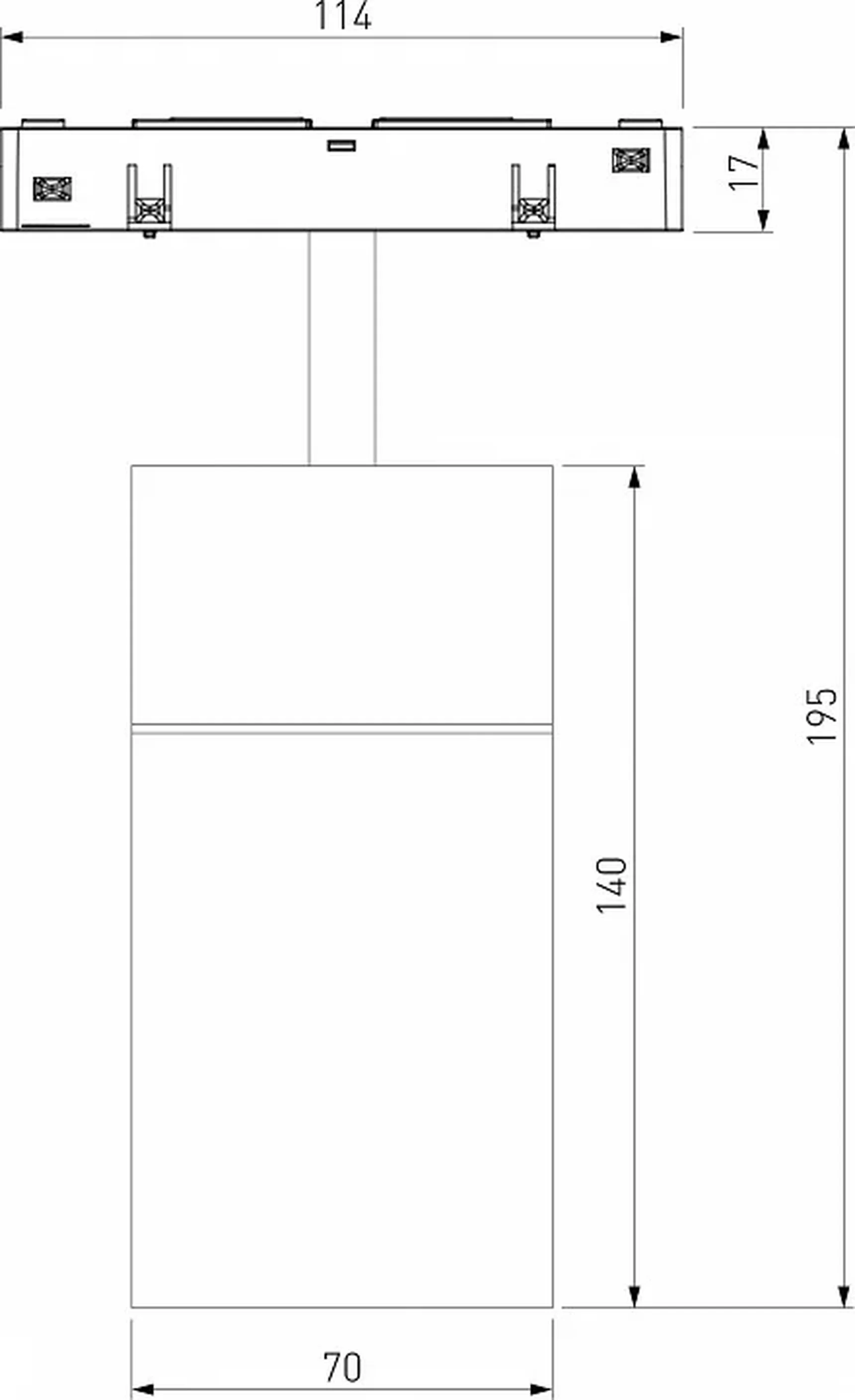 Slim Magnetic Трековый светильник для радиусного шинопровода 20W 4200K Comfi чёрный D800мм 85187/01