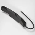 Slim Magnetic Блок питания 100W для радиусного шинопровода черный ?1200mm 95057/00