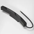 Slim Magnetic Блок питания 200W для радиусного шинопровода черный ?1200mm 95058/00