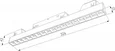 Slim Magnetic Умный трековый светильник 18W 2700-6500K Dim SL03(черный) 85193/01
