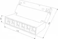 Slim Magnetic Умный трековый светильник 6W 2700-6500K Dim HL01 (черный) 85194/01
