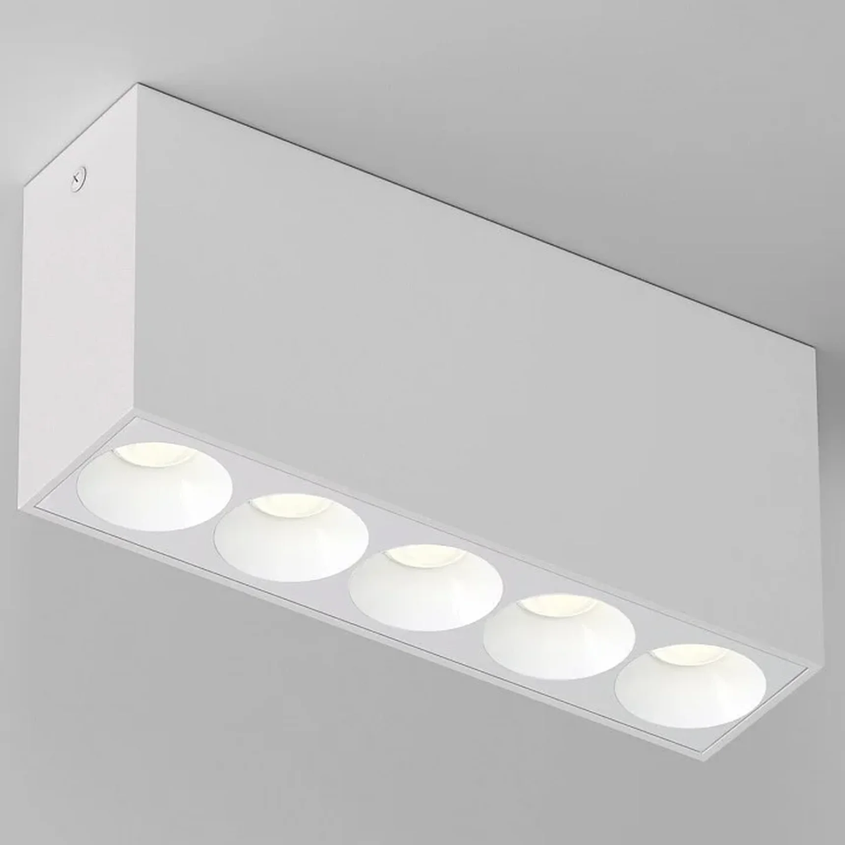 Светильник потолочный светодиодный 10W 3000K белый Block 25108/LED