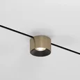 Mini Magnetic Трековый светильник 5W 3000K (латунь/черный) 85206/01