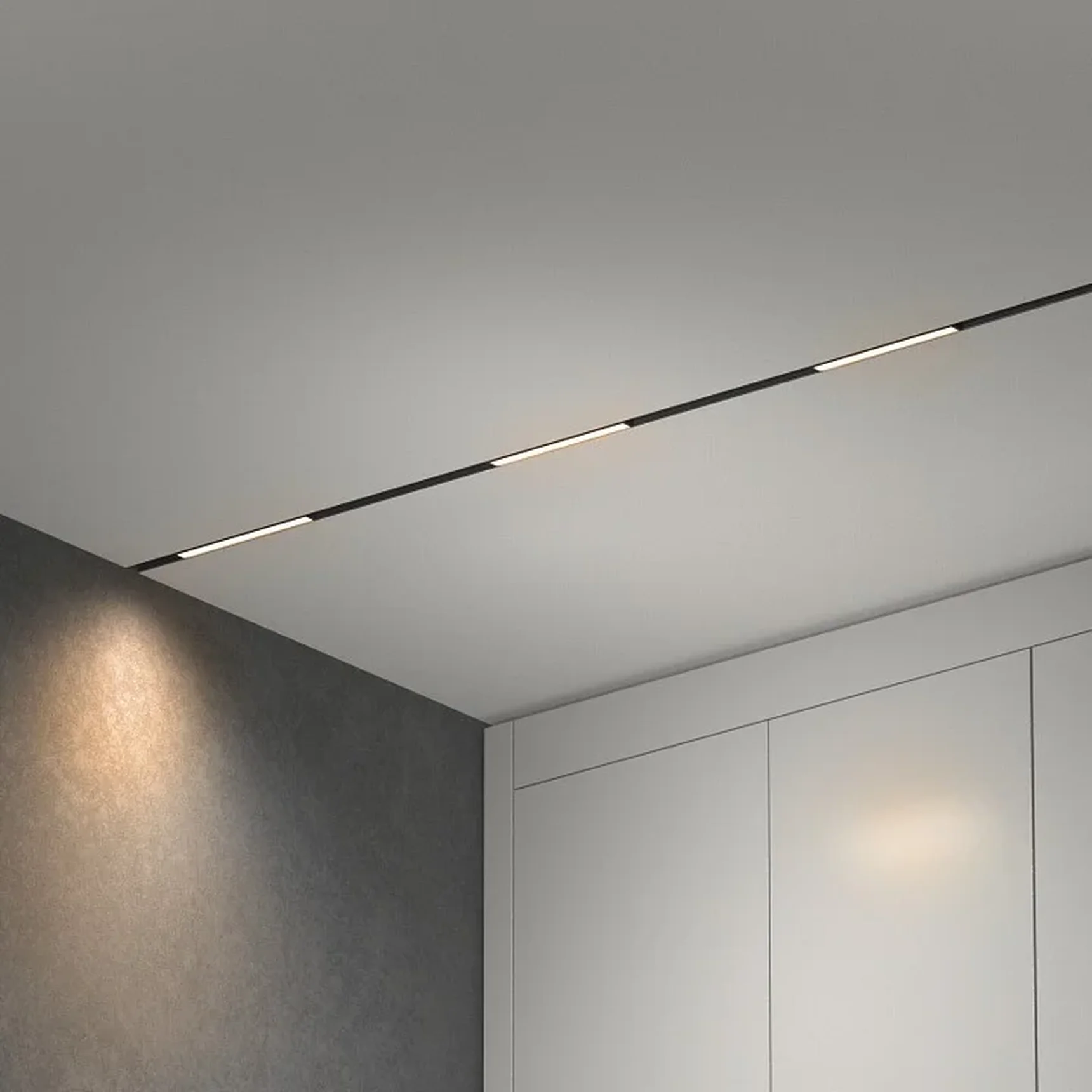 Slim Magnetic L01 Трековый светильник 10W 3000K черный 85000/01