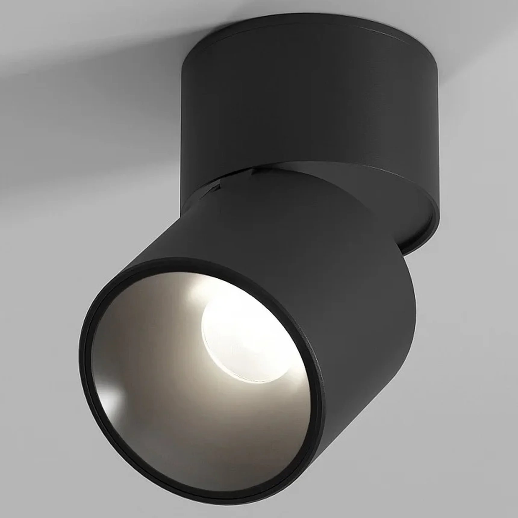 Светильник потолочный светодиодный Rolly 9W 4000K черный 25112/LED