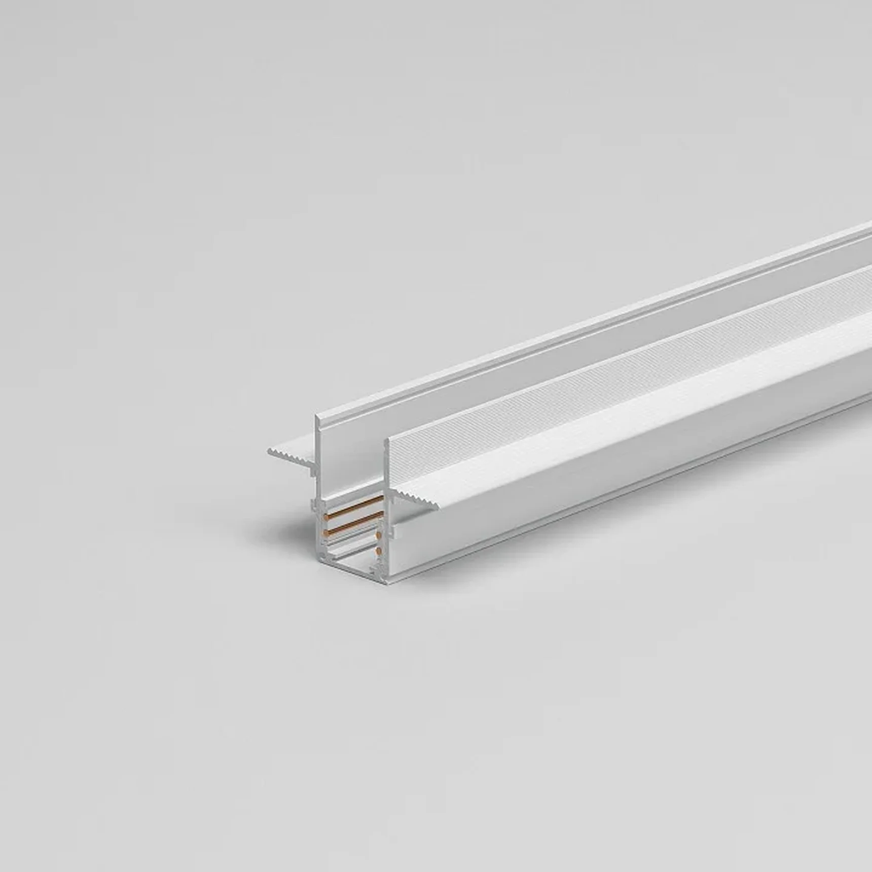 Slim Magnetic Шинопровод встраиваемый под ГКЛ 12,5мм белый 3м 85208/00